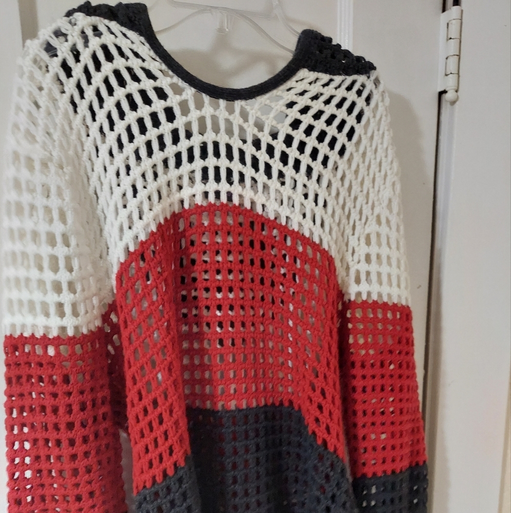 **Size 4 Crocheted Pullover